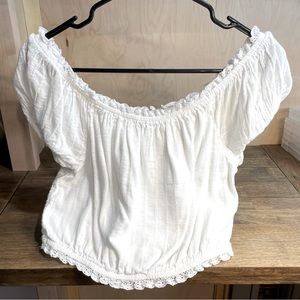 Cropped Top White